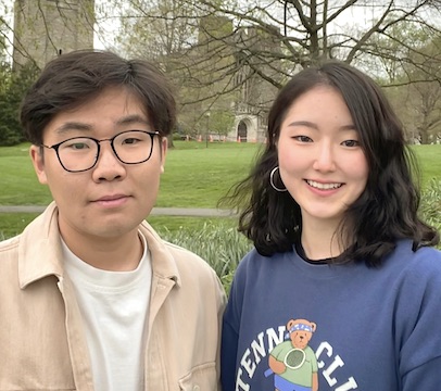 photo of Jason Kim and Sumin Byun
